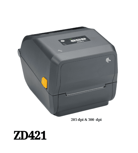 Máy in tem nhãn để bàn Zebra ZD421