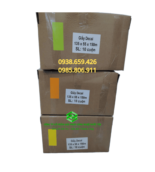 Decal PVC 135x55x150m